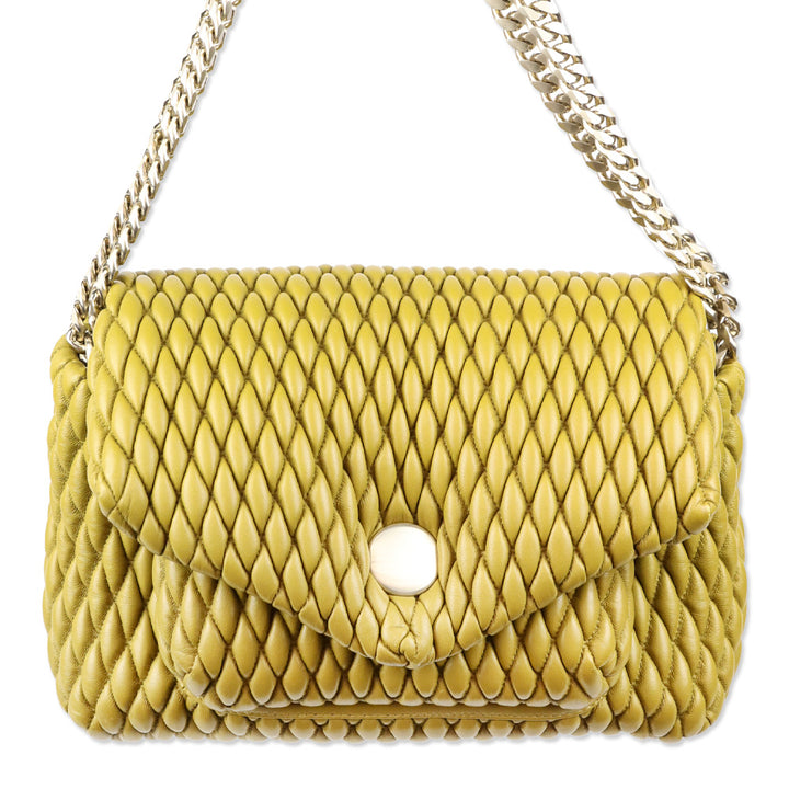 Proenza Schouler Olive Oil Quilted PS Harris Bag