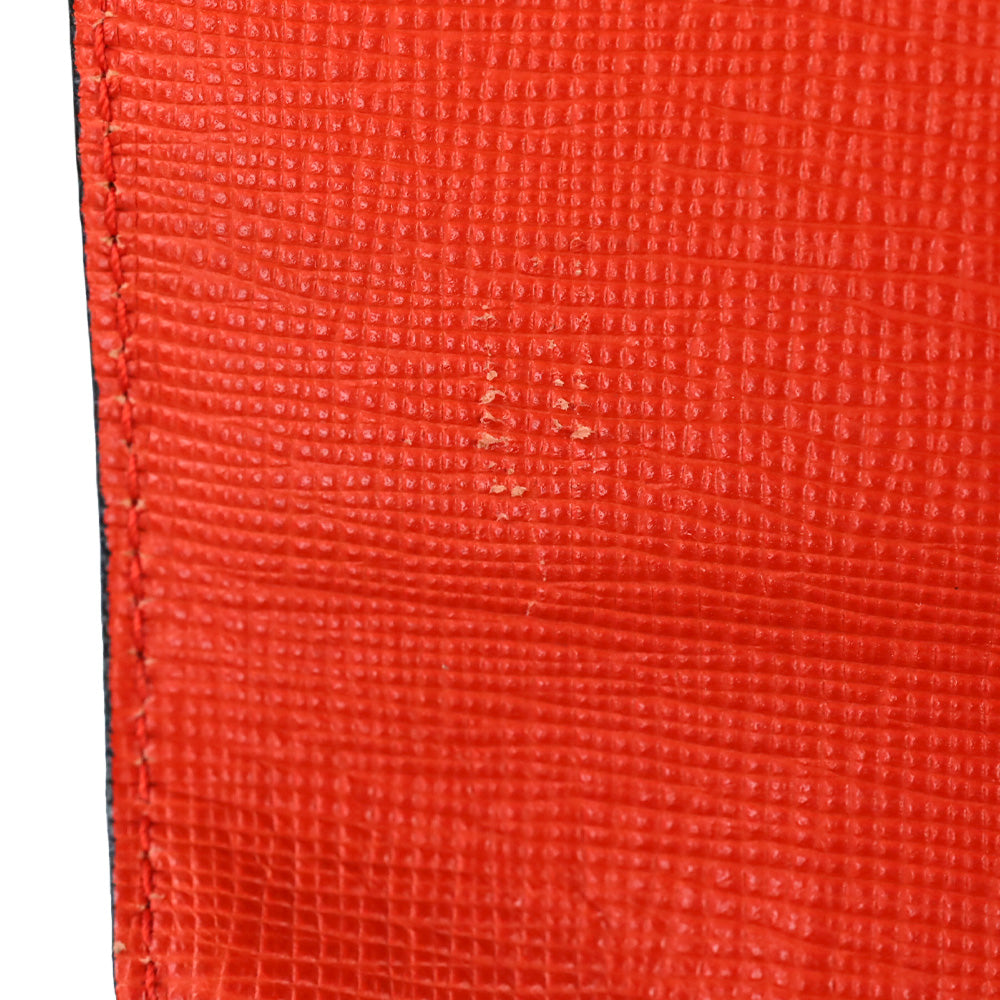 Proenza Schouler Orange Crosshatch Leather Mini PS11 Classic Shoulder Bag