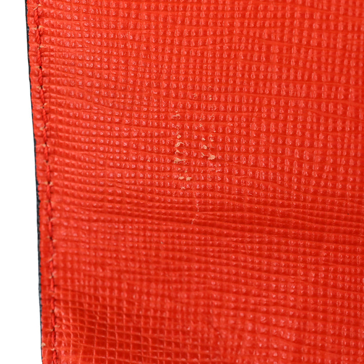 Proenza Schouler Orange Crosshatch Leather Mini PS11 Classic Shoulder Bag