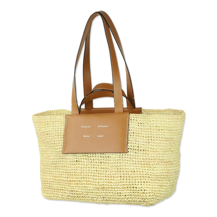 Proenza Schouler White Label Morris Large Raffia Tote