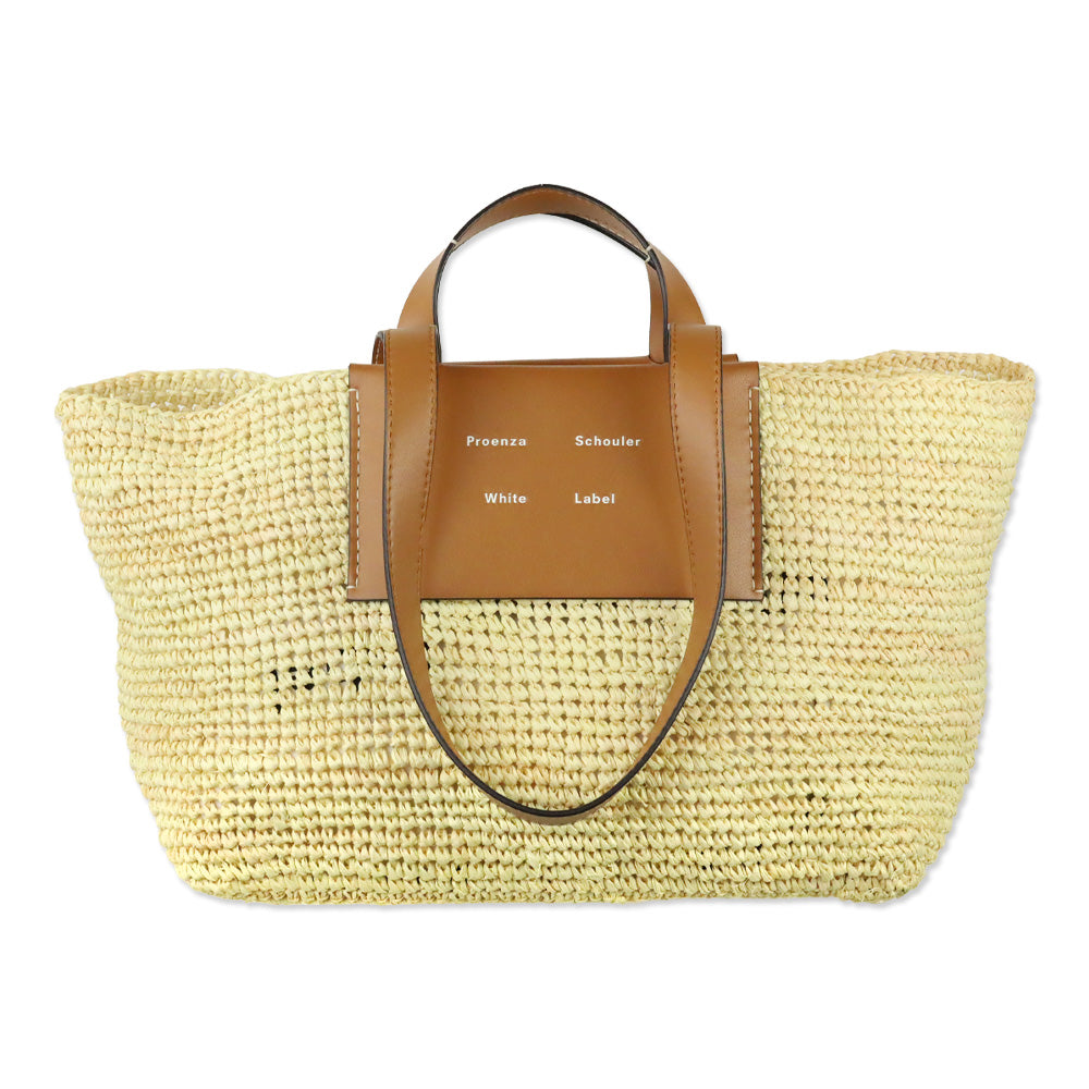 Proenza Schouler White Label Morris Large Raffia Tote