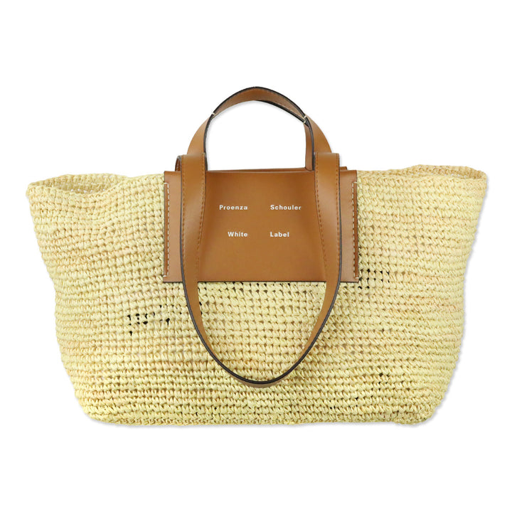 Proenza Schouler White Label Morris Large Raffia Tote