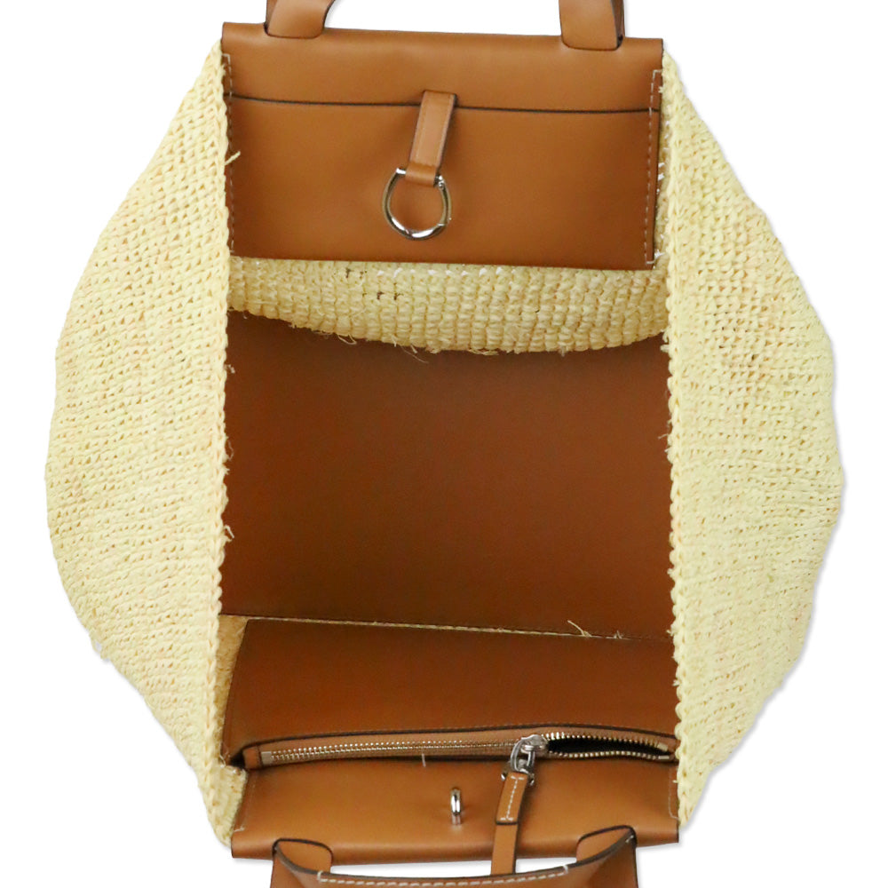Proenza Schouler White Label Morris Large Raffia Tote
