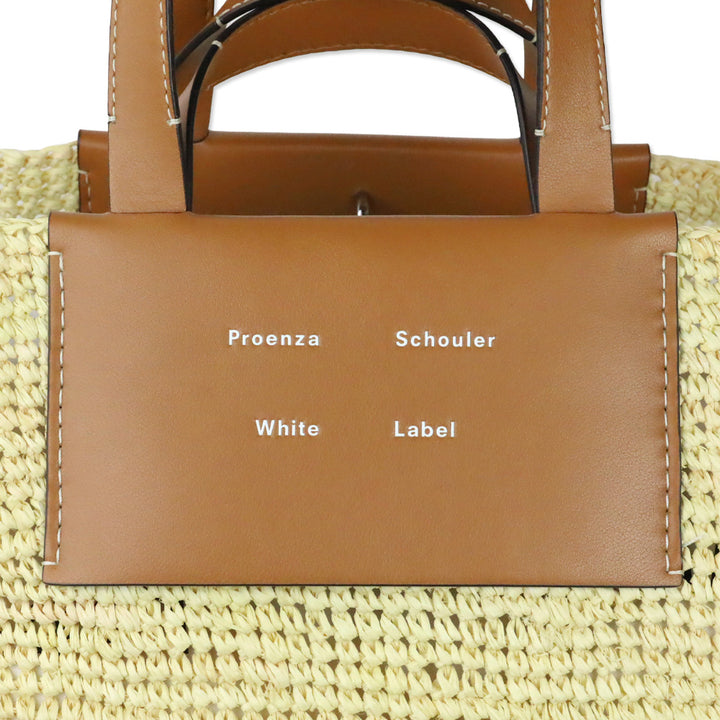 Proenza Schouler White Label Morris Large Raffia Tote