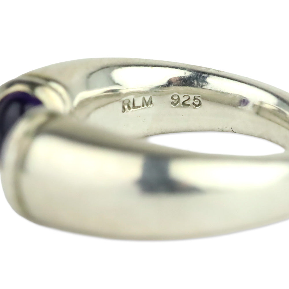 RLM by Robert Lee Morris Sterling Silver Purple Stone Wrap Ring