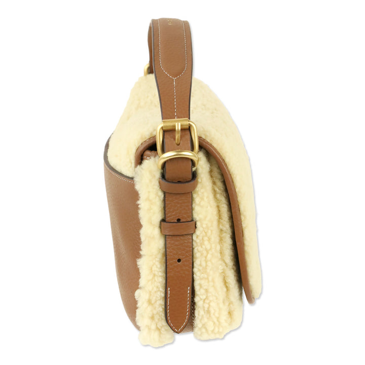 Radley London Grafton Street Shearling SS25 Small Flapover Cross Body