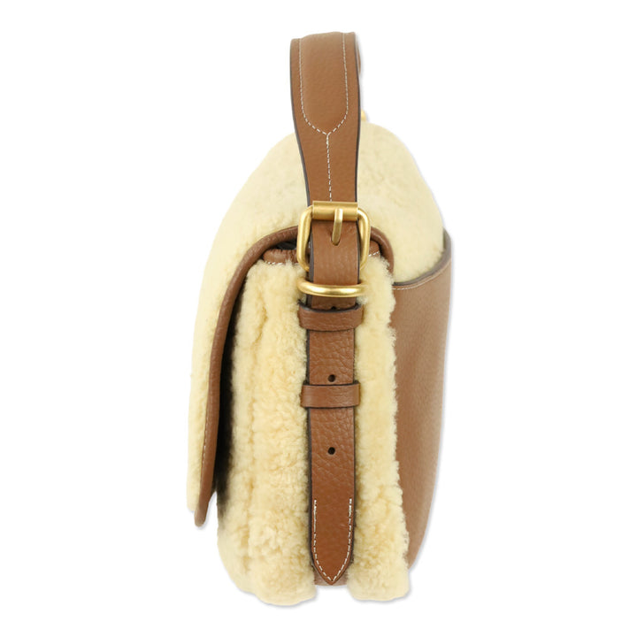 Radley London Grafton Street Shearling SS25 Small Flapover Cross Body
