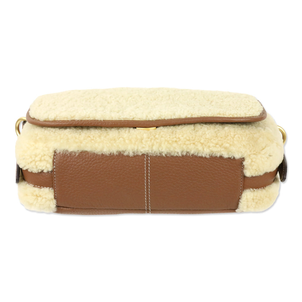 Radley London Grafton Street Shearling SS25 Small Flapover Cross Body