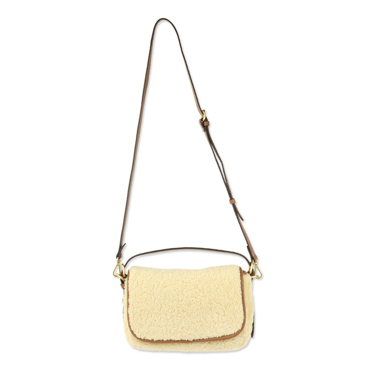 Radley London Grafton Street Shearling SS25 Small Flapover Cross Body