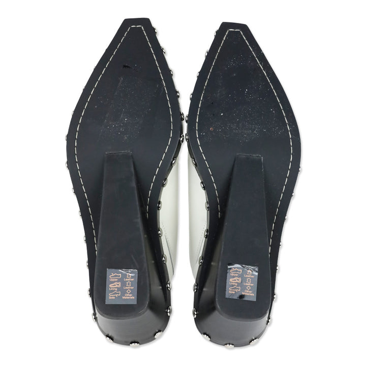 Rag & Bone Antique White Santiago Mule