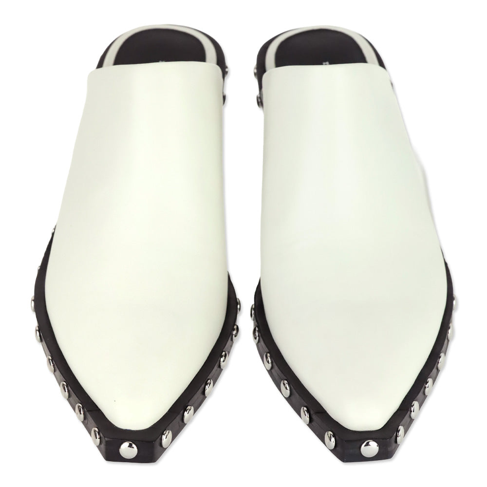 Rag & Bone Antique White Santiago Mule