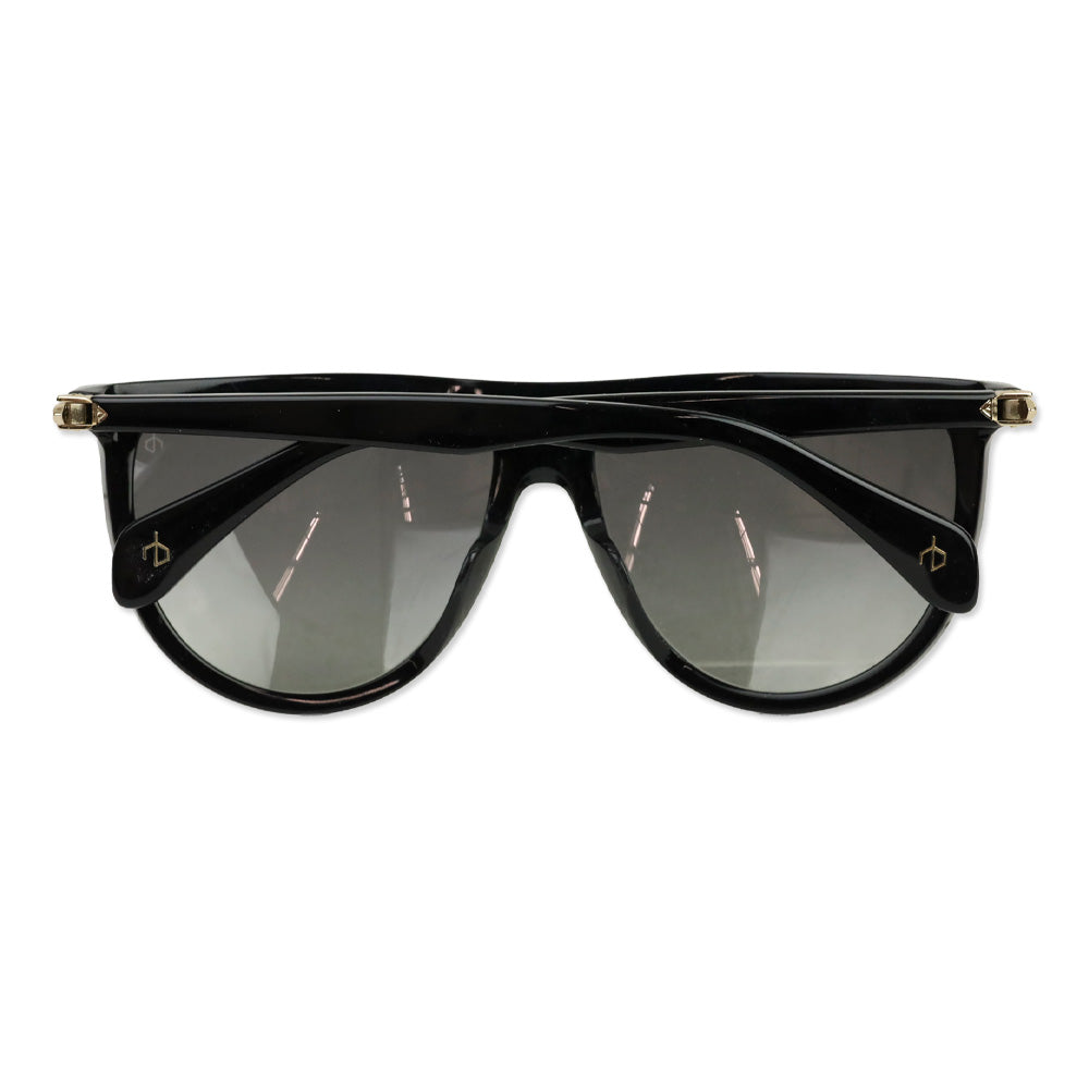 Rag & Bone Black Acetate Serena Sunglasses
