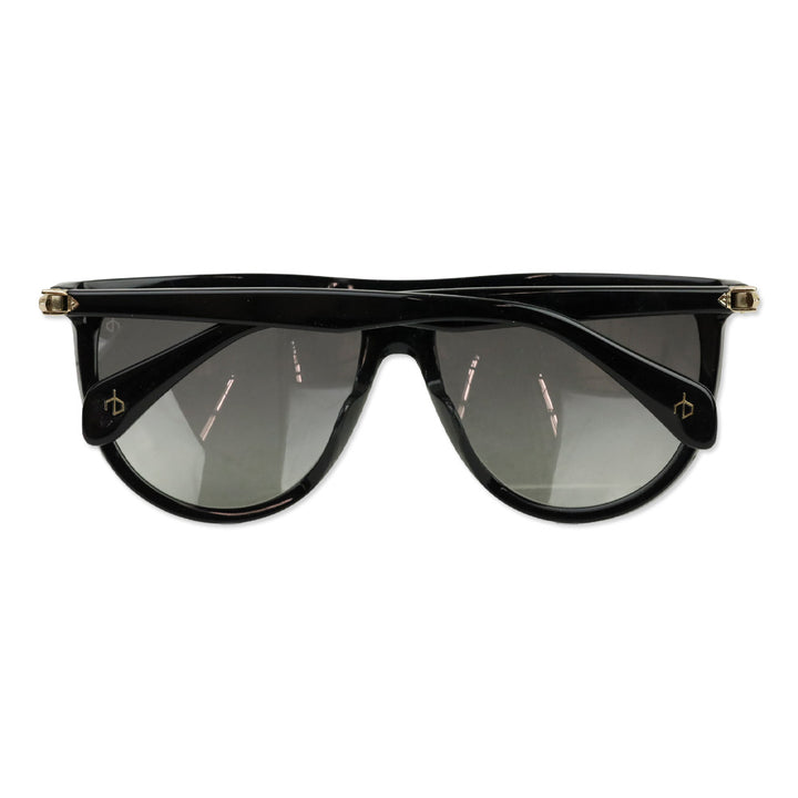 Rag & Bone Black Acetate Serena Sunglasses
