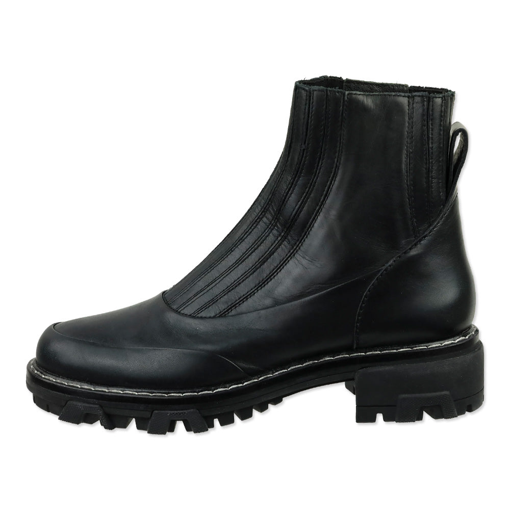 Rag & Bone Black Leather Shawn Chelsea Boots