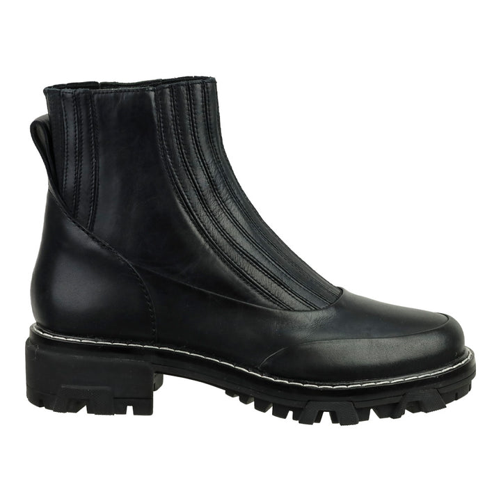 Rag & Bone Black Leather Shawn Chelsea Boots