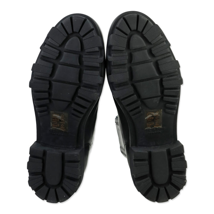 Rag & Bone Black Leather Shawn Chelsea Boots