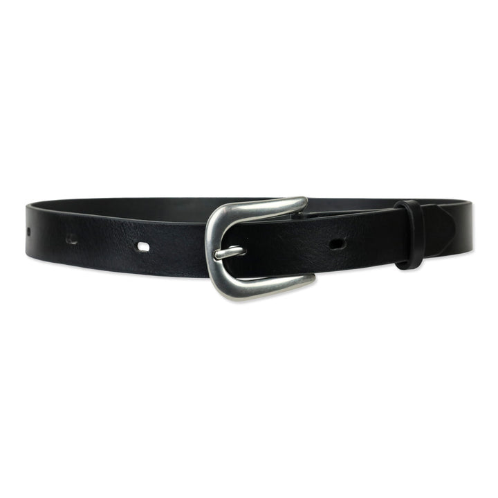 Rag & Bone Black Stevie Leather Belt