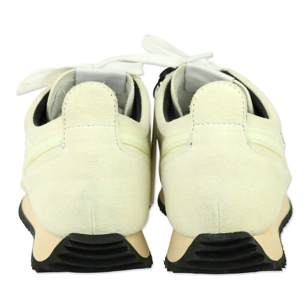Rag & Bone Ivory Suede Retro Runner Sneakers