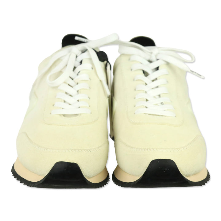 Rag & Bone Ivory Suede Retro Runner Sneakers