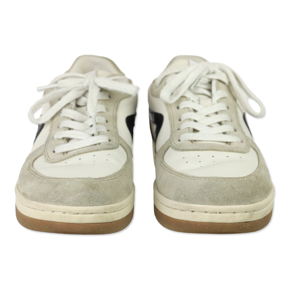 Rag & Bone Turtle Dove & Light Sand Retro Court Low-Top Suede Sneakers