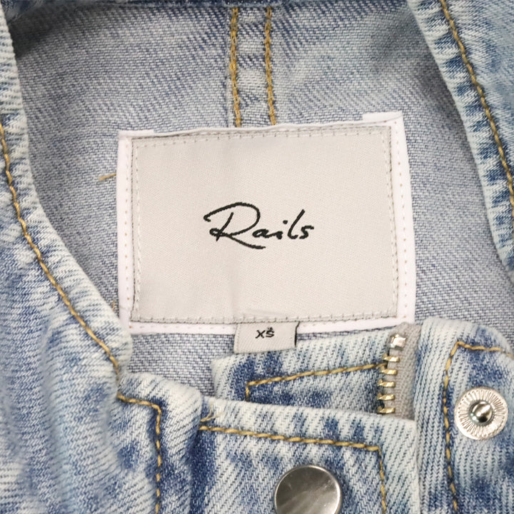 Rails Faded Indigo Denim Collins Jacket