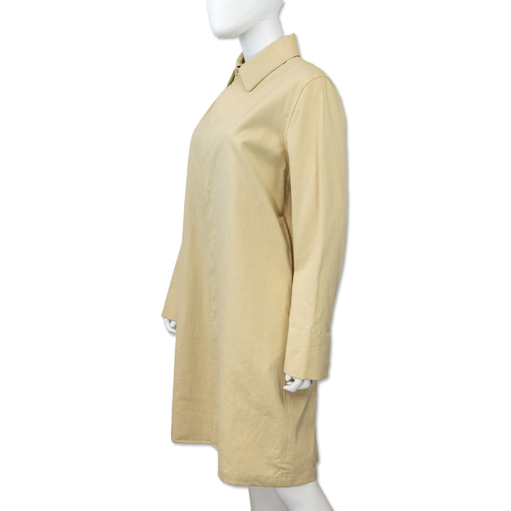 Ralph Lauren Black Label Biege Cotton Trench Coat