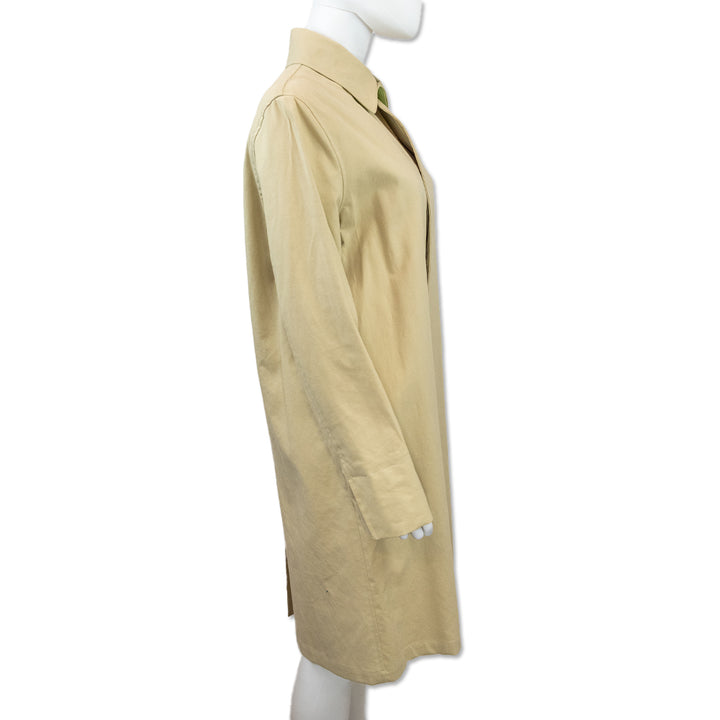 Ralph Lauren Black Label Biege Cotton Trench Coat