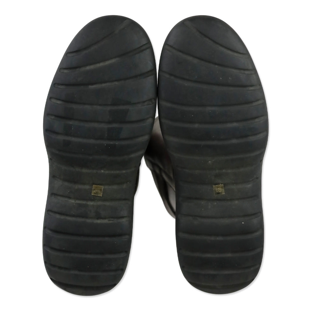 Ralph Lauren Brown Leather Buckle Riding Boots