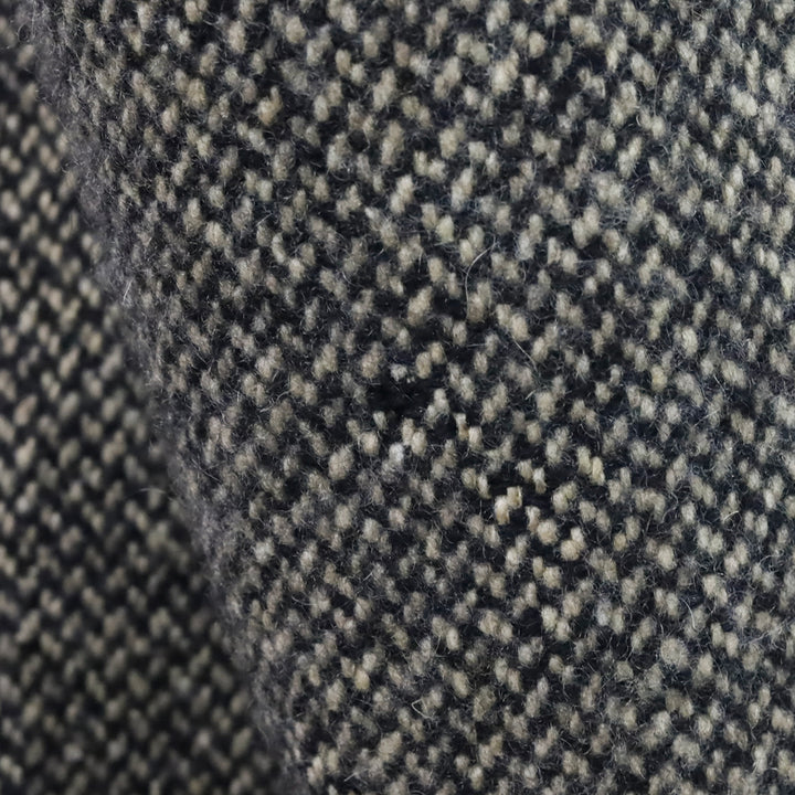 Ralph Lauren Collection Brown Tweed Cashmere Double-Breasted Peacoat