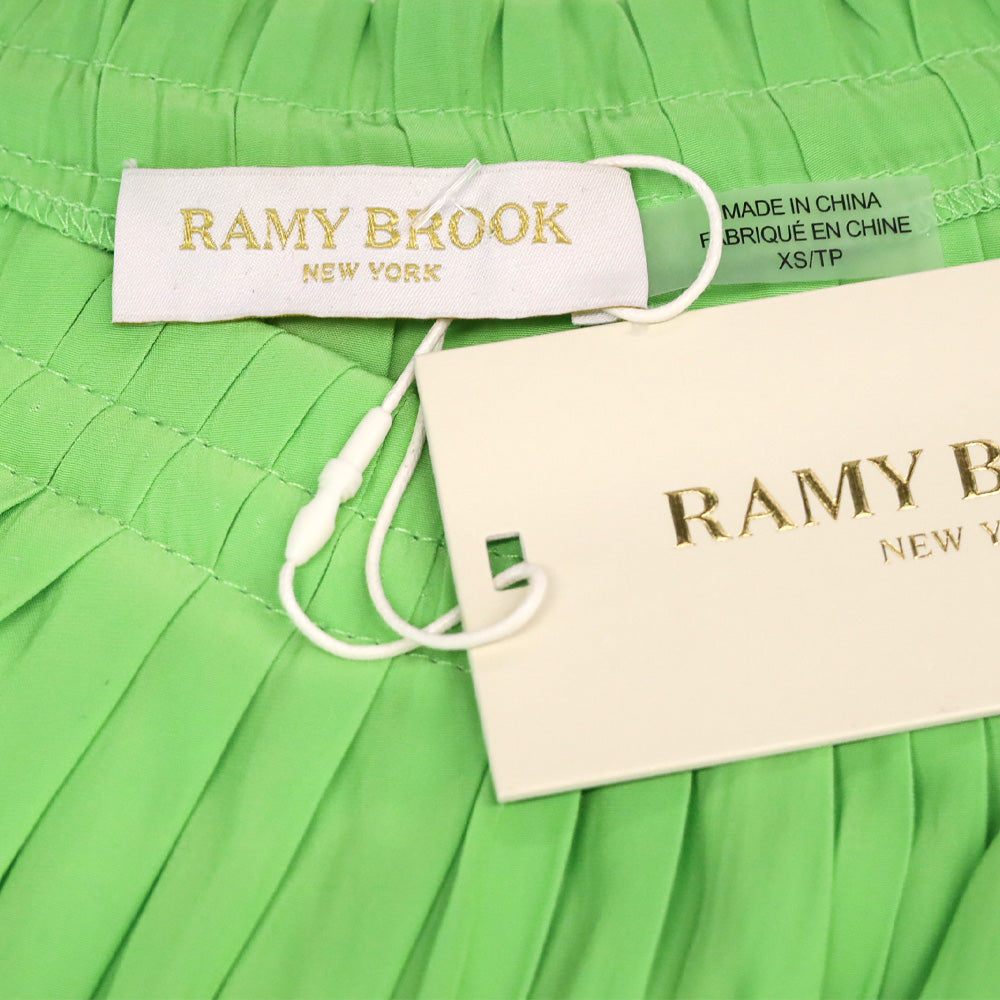 Ramy Brook Capri Green Sleeveless Lilyanne Top