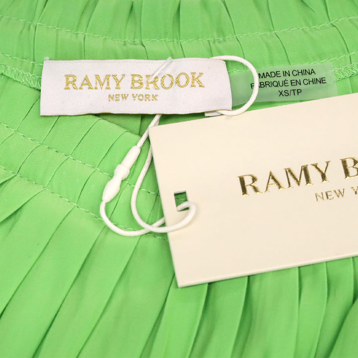 Ramy Brook Capri Green Sleeveless Lilyanne Top