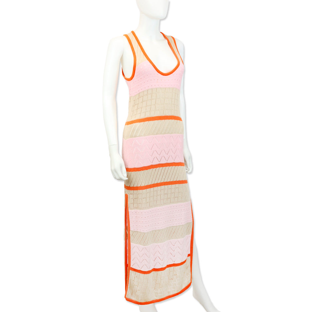 Ramy Brook Rachi Open Knit Maxi Dress
