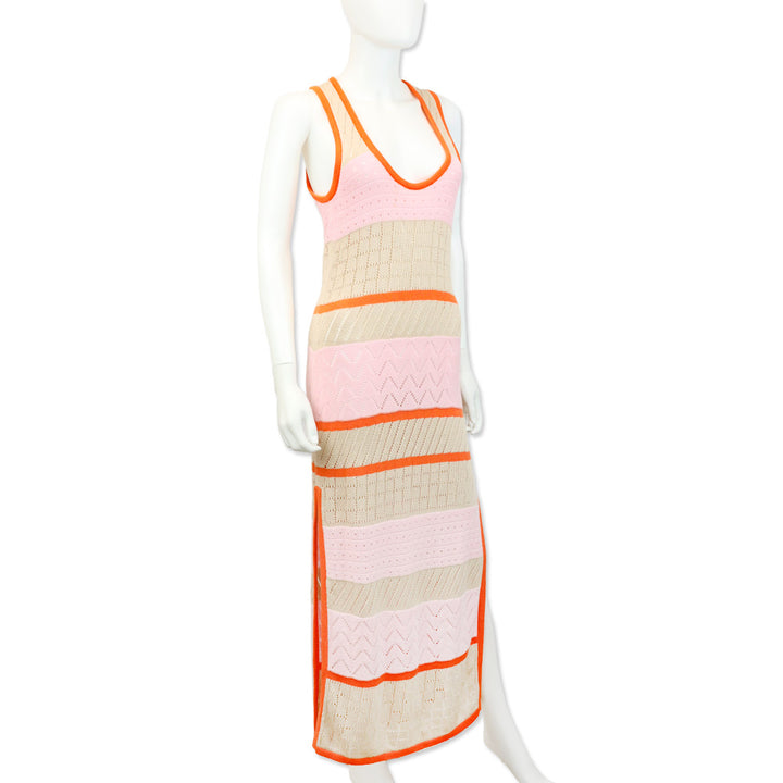 Ramy Brook Rachi Open Knit Maxi Dress