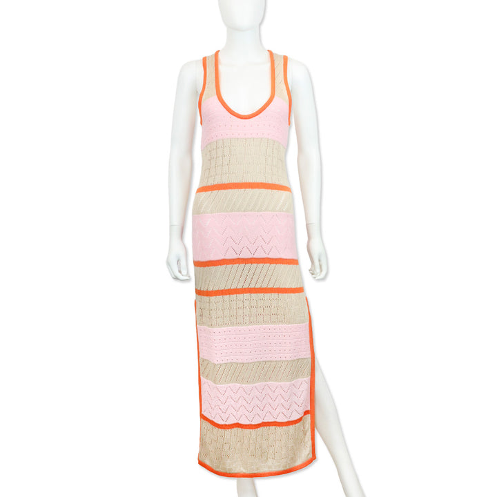 Ramy Brook Rachi Open Knit Maxi Dress