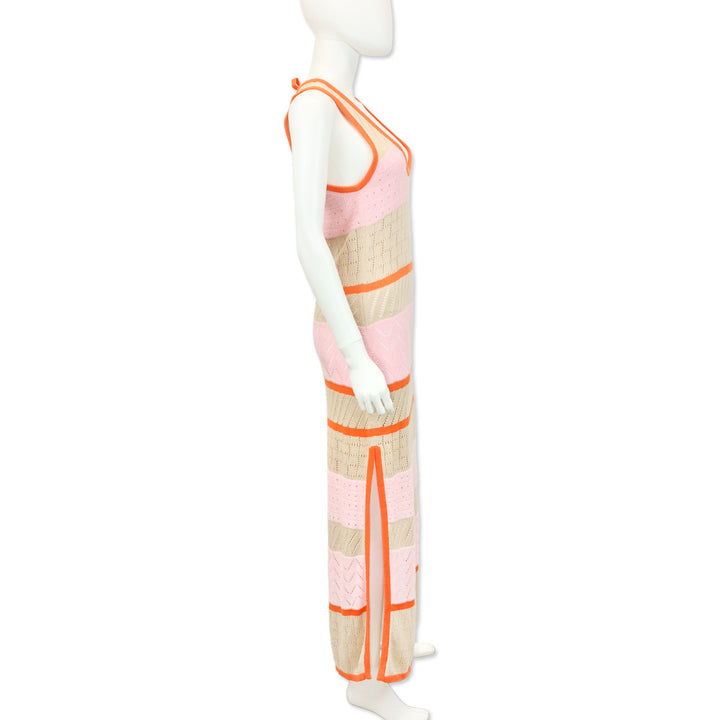 Ramy Brook Rachi Open Knit Maxi Dress