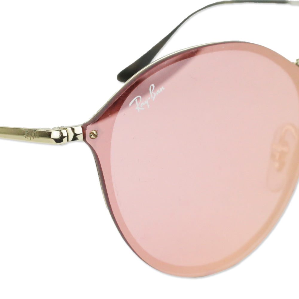 Ray Ban Arista Gold/Pink Blaze Round Sunglasses