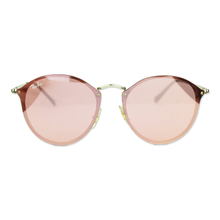 Ray Ban Arista Gold/Pink Blaze Round Sunglasses