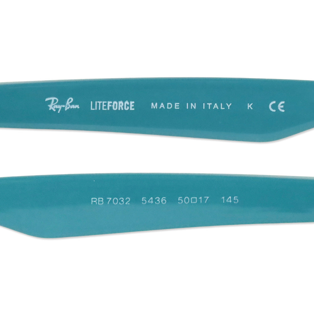 Ray Ban RB7032 Optics Oil Aqua Blue Liteforce Eyeglasses