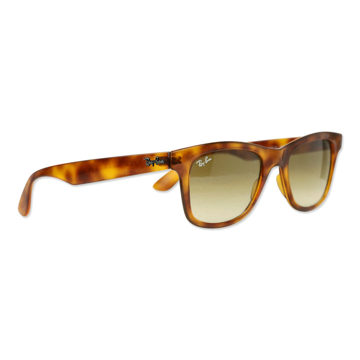 Ray Ban Yellow Havana Square Wayfarer Sunglasses