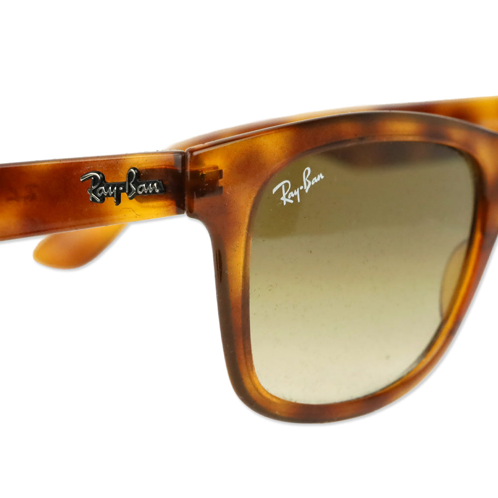 Ray Ban Yellow Havana Square Wayfarer Sunglasses