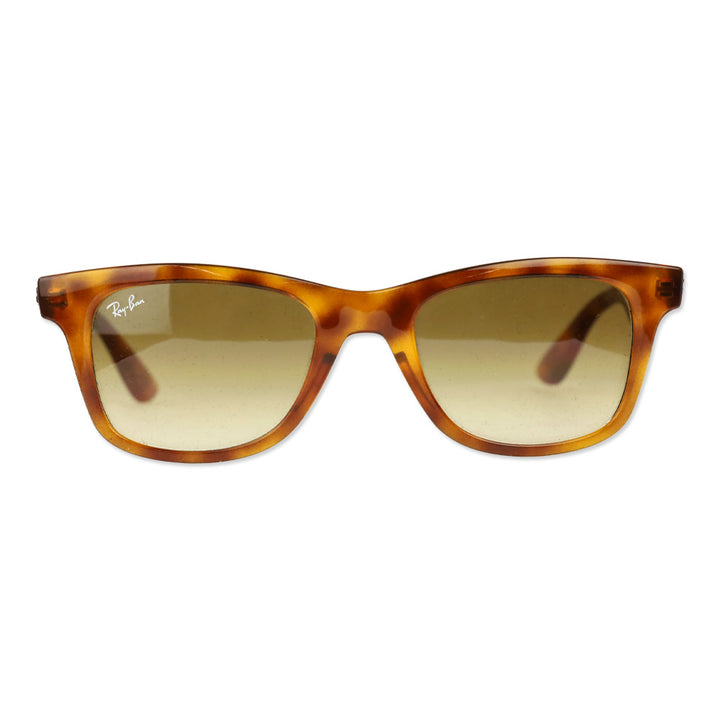 Ray Ban Yellow Havana Square Wayfarer Sunglasses