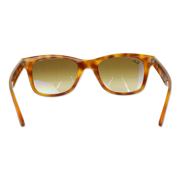 Ray Ban Yellow Havana Square Wayfarer Sunglasses