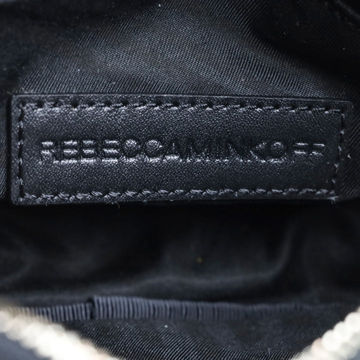 Rebecca Minkoff 3 Zip Black Leather Belt Bag
