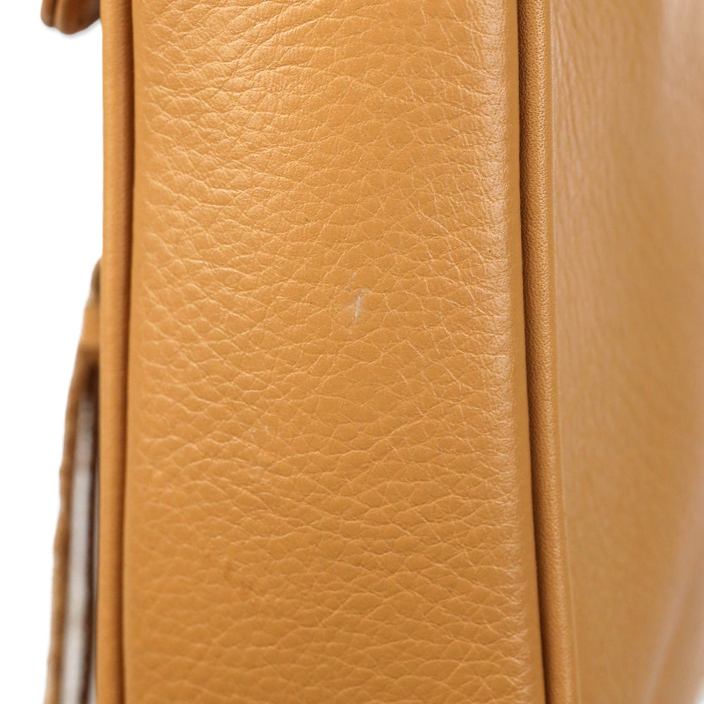 Rebecca Minkoff Camel Tan Pebble Leather Mini Mac Bag