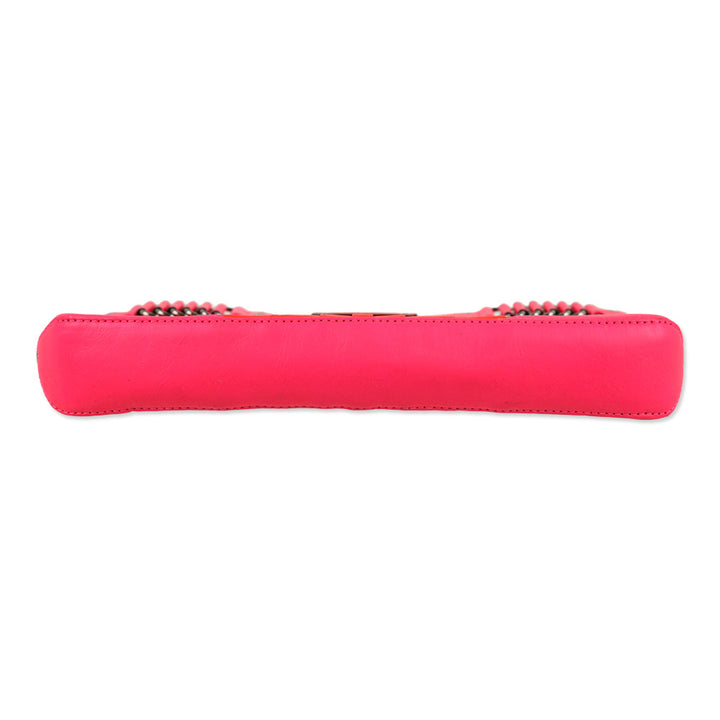 Rebecca Minkoff Park Avenue Hot Pink/Coral Leather Clutch
