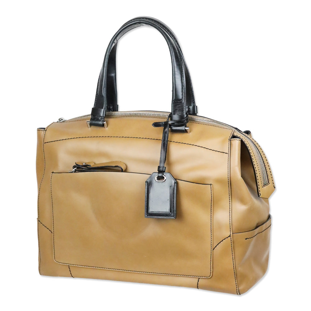 Reed Krakoff Tan Leather Satchel