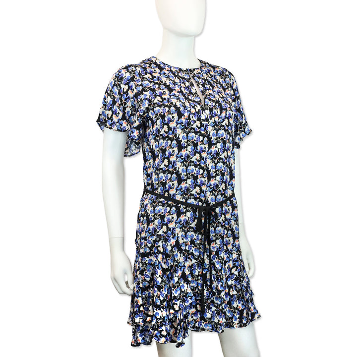 Reiss Lulu Ditsy Flippy Dress