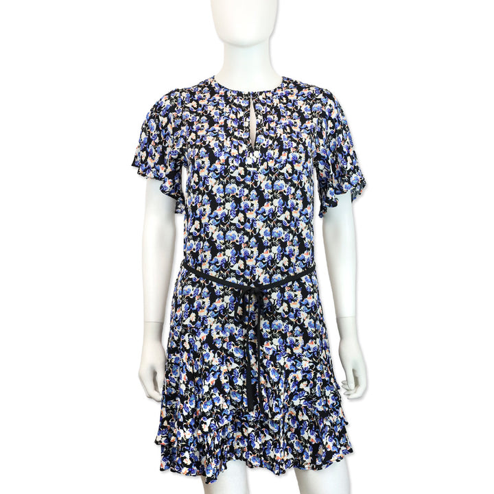 Reiss Lulu Ditsy Flippy Dress