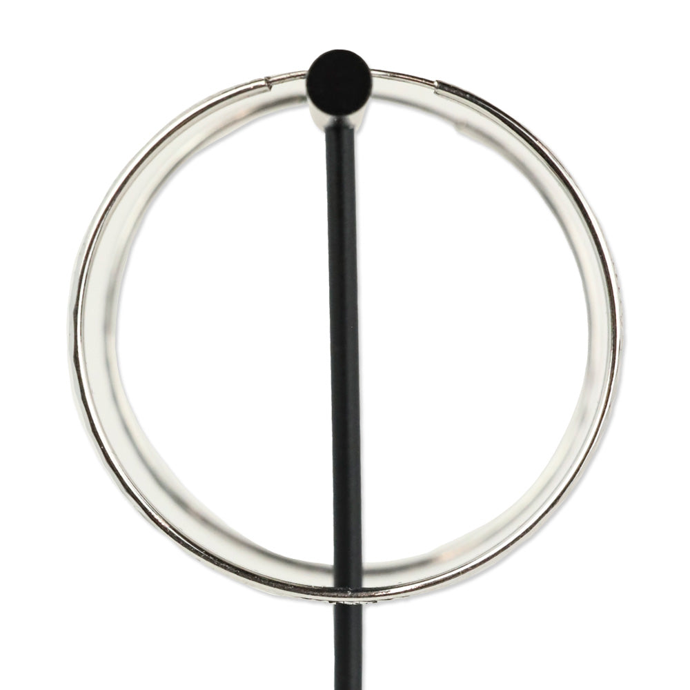 Rhapsody 950 Platinum Electroform Hoop Earrings