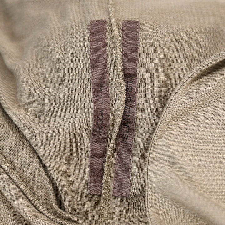 Rick Owens Island S/S 13 Beige V-Neck Batwing Caftan Dress
